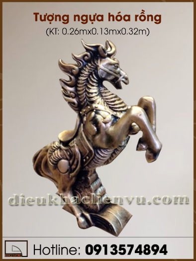 Tượng ngựa hóa rồng